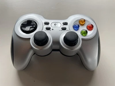 Logitech G F710 Silver Wireless Gamepad for Desktop-No Receiver -UNTESTED-READ - Image 1 of 4