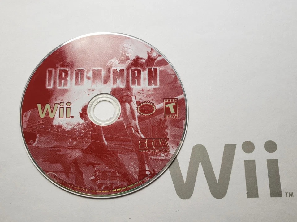 --DISC ONLY-- Iron Man (Nintendo Wii) Game - Image 1 of 1
