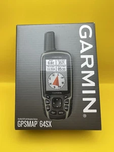 Garmin GPSMAP 64sx Handheld Hiking GPS w/ Altimeter, Compass & Topoactive Maps - Picture 1 of 7