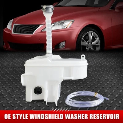FOR 06-11 LEXUS GS300/350/450H/460 WINDSHIELD WASHER FLUID RESERVOIR TANK+SENSOR - Image 1 of 3
