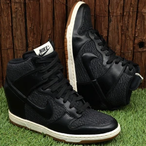 Nike Dunk Sky Hi Essential Wedge shoes sneakers US 8 UK 5.5 EUR 39 25cm - Picture 1 of 12
