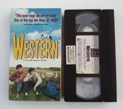 RARE Western (French VHS 1997) By Manuel Poirier French Comedy English Subtitles - Image 1 of 4
