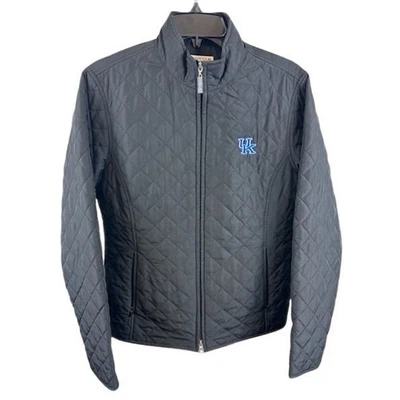 Cutter & Buck Kentucky Wildcats Black Quilted Full Zip Jacket Womens Size Large - Image 1 of 4