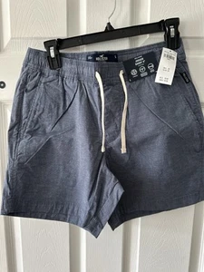 Hollister Men's Epic Flex Jogger Short 5" Blue Size Small RR 39.99 - Picture 1 of 9
