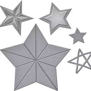 Spellbinders D-Lites ~ SUPERSTARS ~ S3-260 - Imagen 1 de 2