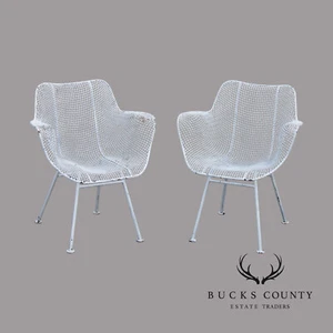 Russell Woodard Mid Century Modern Pair of 'Sculptura' Armchairs - Picture 1 of 17