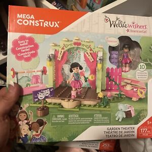Mega Construx Wellie Wishers American Girl Garden Theater Playset 177 Pieces
