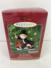 Hallmark Keepsake Mr. Monopoly 65th Anniversary Edition Ornament 2000