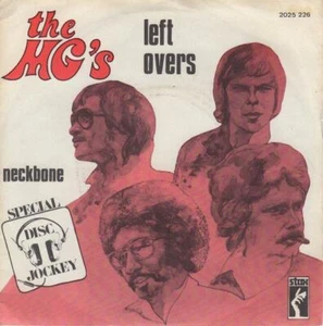 MG's / BOOKER T Left Over/ Neckbone 1974 FRANCE ONLY single - Imagen 1 de 1