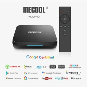 Mecool KM9 PRO Google Certified Voice Control Android TV 10 4GB/32G BT 4K TV Box - Picture 1 of 8