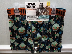 STAR WARS BABY YODA BOYS SIZE 8 ATHLETIC BOXER BRIEF UNDERWEAR 2 PACK NEW W/ TAG - Picture 1 of 7