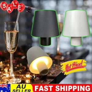 Wireless Bottle Lamp,Touch 3 Color RGB Dimming LED Wine Bottle Lamp Party Bars - Picture 1 of 14