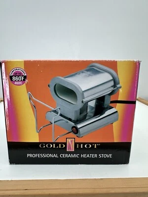 Estufa Calentador Cerámica Gold 'N Hot GNH Pro Jumbo ~ Usada Una Vez ~ Funciona Foto 1 de 4