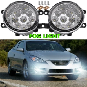 For Toyota Solara 2007 2008 Pair Front Bumper Fog Light Lamp Replacement - Picture 1 of 15