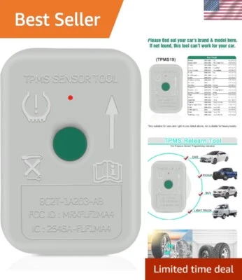 Waterproof TPMS Sensor Programming Tool - Easy Push Button Operation for F150 Foto 1 de 4