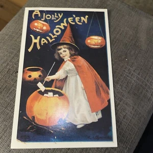 1910 Halloween Postcard - Bild 1 von 4