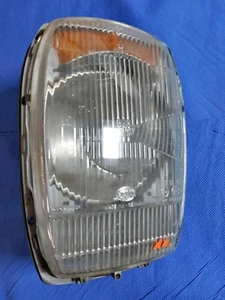Mercedes W114 W115 Bosch Scheinwerfer H4 mit Hella gerades Glas (11) - Bild 1 von 3
