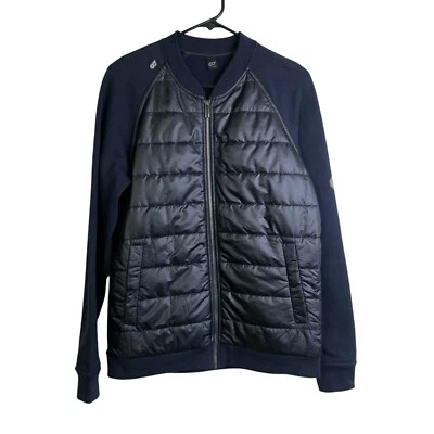 Chaqueta Alpha Tauri F1 Pequeña Mujer Azul Puffer Sudadera Cremallera Exterior Fórmula 1 Foto 1 de 4