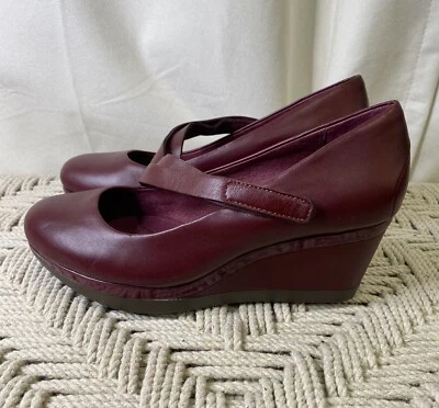 Tsubo Mujer Karris Cuero Cuña Mary Jane Talla 7.5 Foto 1 de 4