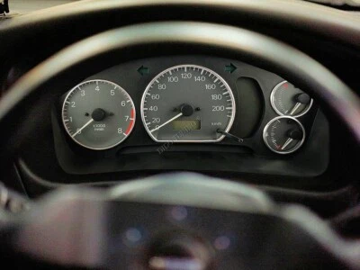 Cuadro de instrumentos anillos de aluminio pulido para Mitsubishi Lancer EVO 96-03 Foto 1 de 4