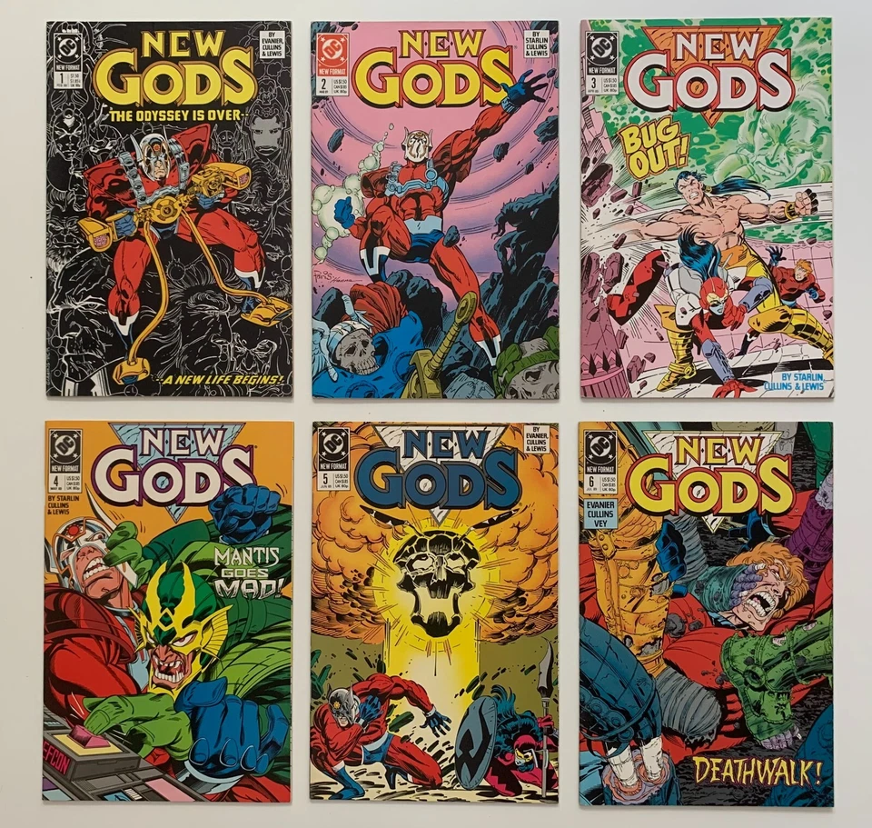 New Gods #1 to #28 complete series (DC 1989) 28 x FN+ to NM condition issues - Image 1 of 4
