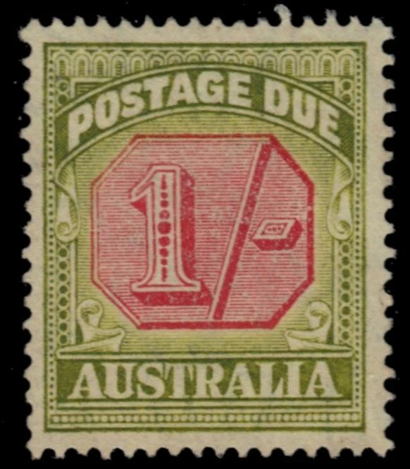 AUSTRALIA J70 (SG D118) - Numeral of Value "1938 Postage Due" (pb21368) - Image 1 of 1