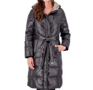 VINCE CAMUTO Down Fill Shine Belted Puffer Coat (size XXL) - Picture 1 of 4