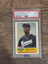 1994 FLEER PROCARDS BIRMINGHAM BARONS #633 MICHAEL JORDAN PSA 9 MINT