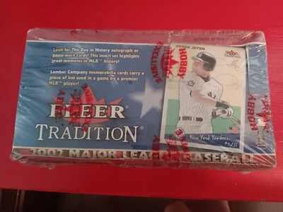 2002 Fleer Tradition Factory Sealed Hobby Box- Jeter, Pujols & Other Autographs? - Image 1 of 4