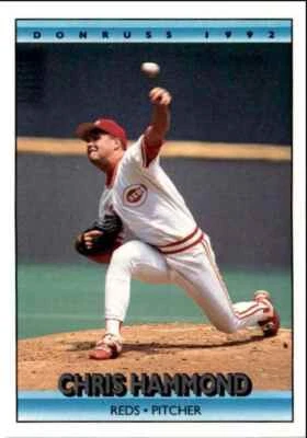 1992 Donruss Chris Hammond Cincinnati Reds #172 - Image 1 of 2