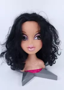 Bratz Makeover Jade All Glammed Up Doll Head Make Up Star - Bild 1 von 13