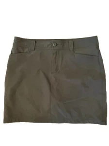 Eddie Bauer Skort Damen 8 grau Active Stretch Short Wandern Golf - Bild 1 von 11