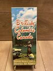Brochure guide de voyage vintage Colombie-Britannique Canada terre d'une romance