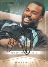 2004-05 Skybox Autographics Insignia #25 Baron Davis 112/150