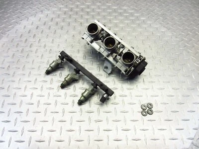 1992 85-93 Bmw K75 K75S OEM Throttle Bodies Fuel Injectors Intake Lot - Image 1 of 4