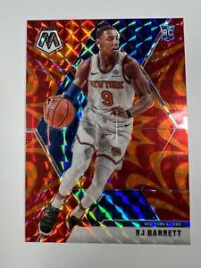 2019-20 Panini Mosaic Rookies Reactive Orange Prizm RJ Barrett #229 Rookie RC