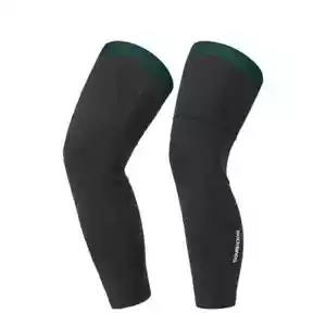 Manga para piernas de ciclismo hombres mujeres a prueba de viento polar brazo calentador de piernas ciclismo manga deportiva - Imagen 1 de 28