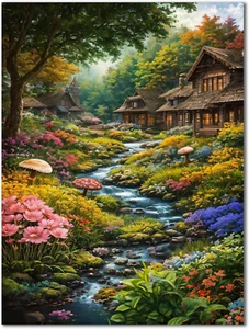 ARTMYRUI Paint by Numbers-Landscape Paint by Numbers for Adults  - Picture 1 of 12