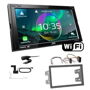 JVC Autoradio WiFi Apple CarPlay Android für Volkswagen VW Fox Lupo alle schwarz - Bild 1 von 7
