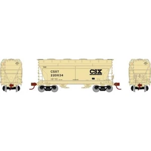 Athearn Genesis N Scale ACF 2970 Covered Hopper, CSXT #220634 - Picture 1 of 2