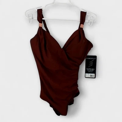 Traje de baño para mujer Miraclesuit Razzle Dazzle Sirena Control de barriga Traje de baño Talla 14 Foto 1 de 4