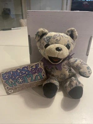 GRATEFUL DEAD BEAN BEAR - DE LIQUID BLUE - OSO "EYES OF THE WORLD" - 2000 Foto 1 de 2