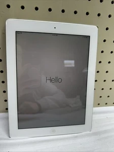 APPLE IPAD A1458 ~ WHITE ~ 32GB ~ 4th GENERATION TABLET - Picture 1 of 7