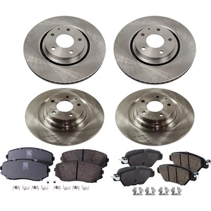 Front & Rear Brake Disc Rotors and Pads Kit For Mazda CX-9 2016 2017 2018-2021 - Picture 1 of 12