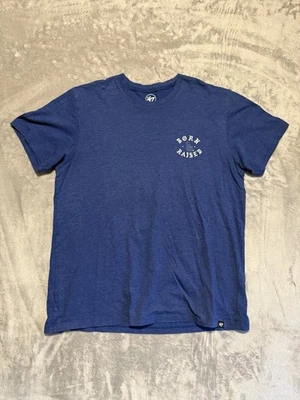 47’ Born N Raised 2020 Dodgers World Series Champions Blue T Shirt Large - Image 1 of 4