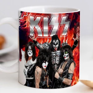 Kiss Mug / Gift. Kiss Heavy Metal Band. Glam Metal. KIϟϟ. - Picture 1 of 3
