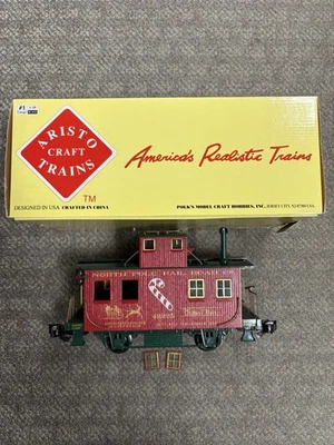 + Bobber Caboose Navidad Aristocraft Escala G ART-42225 con Caja Foto 1 de 4
