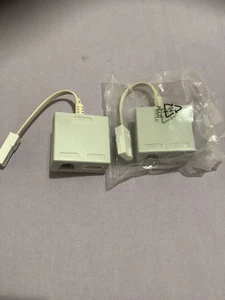 2 x ADSL Broadband Splitter Micro Filter RJ11 - Picture 1 of 3