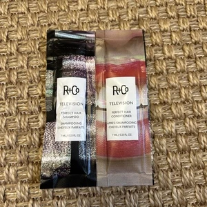 Set-R+Co Television Perfect Hair Shampoo & Conditioner Samples Combo Pack - Picture 1 of 2