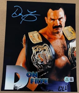 DON FRYE UFC MMA HALL OF FAME LEGEND AUTOGRAPHED "8X10" PHOTO BECKETT COA - Picture 1 of 1